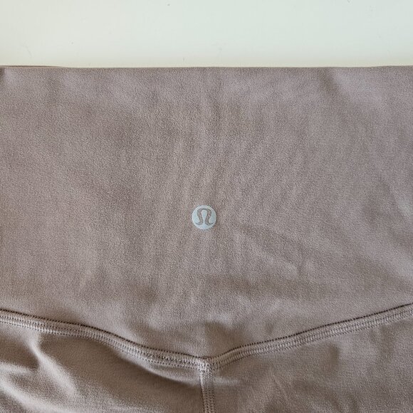 NWT LULULEMON TPTC Taupe Brown Buttery Soft Align High Rise 4" Shorts 8 - Picture 9 of 10